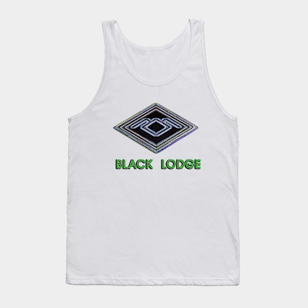 Black Lodge Tank Top by anubisram